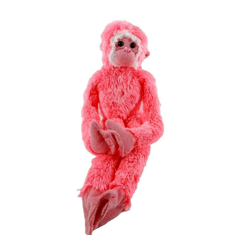 WILD REPUBLIC PLUSH HANGING MONKEY SOFT TOY 22" INCH  STUFFED ANIMAL
